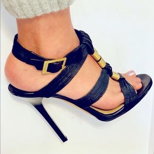 Jimmy Choo black stiletto size 37.5 used